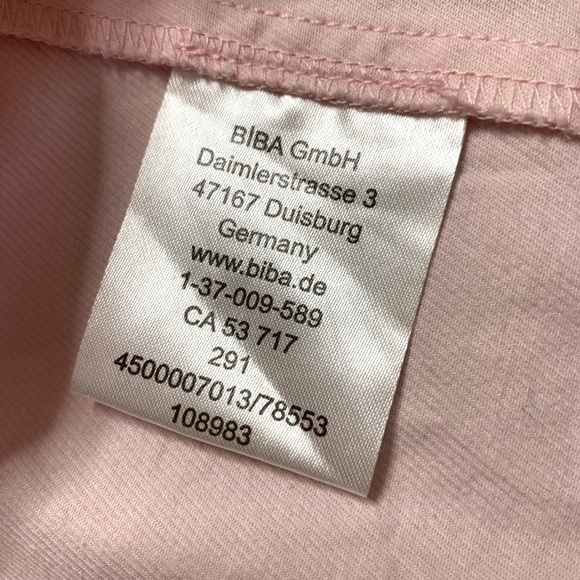 Biba Pink Floral Jacket Embroidered half zip Pink Women EUR 36 or US Small - Picture 7 of 10